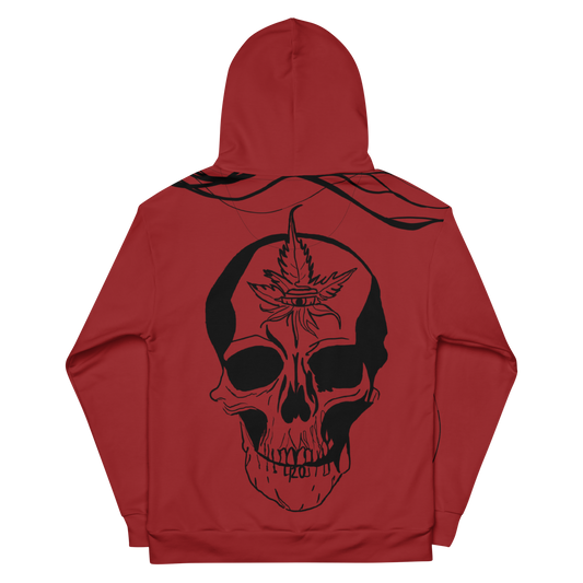 4/20 Skull Hoodie (RED)
